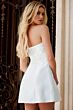 Jovani 44855 Floral Embellished Strapless Dress