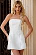 Jovani 44855 Floral Embellished Strapless Dress