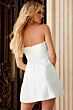 Jovani 44855 Floral Embellished Strapless Dress