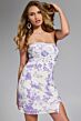 Jovani 45065 Floral Embroidered Strapless Dress
