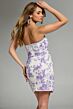 Jovani 45065 Floral Embroidered Strapless Dress