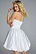 Jovani 45497 Bubble Skirt Strapless Dress