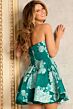 Jovani 45722 Floral Embroidery Strapless Dress