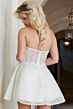 Jovani 45789 Strapless Corset Beaded Lace Dress