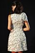 Jovani 44480 Shoulder Bow Sleeveless Tweed Dress