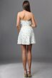 Jovani 51615 Strapless Straight Neckline Off White Dress