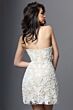 Jovani 51658 Off White and Nude Butterfly Lace Dress