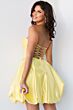 Jovani 08205 Bubble Skirt Strapless Dress