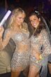 Jovani 7757 Sheer Mesh Crystal Beaded Crew Neck Dress