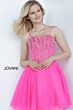 Jovani K62533 Corset Bodice Short Dress