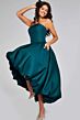 Jovani 42345 Strapless High Low Bubble Skirt Wedding Dress