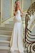 Jovani JB40013 Lace Applique Strapless Sweetheart Neck Bridal Dress