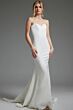 Jovani JB06912 Button Back Strapless Bridal Gown