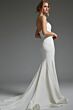 Jovani JB06912 Button Back Strapless Bridal Gown