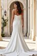 Jovani JB06912 Button Back Strapless Bridal Gown