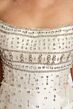 Jovani 45220 Strapless Scoop Neck Crystal Beaded Wedding Dress