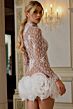 Jovani 45931 High Neck Long Sleeve Wedding Dress