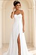 Jovani JB43897 Watteau Train Sweetheart Neck Bridal Dress