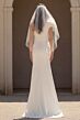 Jovani JB43274 One-Shoulder Asymmetric Neck Wedding Gown