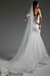 Jovani JB07260 Trumpet Silhouette Strapless Wedding Gown