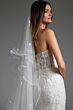 Jovani JB07260 Trumpet Silhouette Strapless Wedding Gown