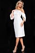 Jovani 23397 Short Sleeve Off The Shoulder Dress