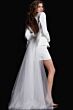 Jovani 38084 Bow Back Two Piece Wedding Dress