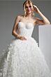 Jovani JB26295 Paillettes Skirt Strapless Corset Wedding Dress