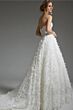 Jovani JB26295 Paillettes Skirt Strapless Corset Wedding Dress