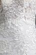 Jovani JB37538 Spaghetti Straps Embroidered Wedding Gown