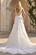 Jovani JB37601 Panel Train One Shoulder Wedding Dress
