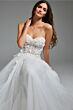 Jovani JB39160 Lace Train Embroidered Corset Bridal Gown