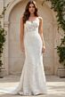 Jovani JB39733 Strapless Sweetheart Lace Wedding Dress