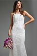 Jovani JB40608 Asymmetrical Neckline Embellished Bridal Gown