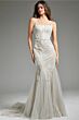Jovani JB40631 Godet Skirt Corset Bridal Dress