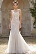 Jovani JB40631 Godet Skirt Corset Bridal Dress