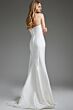 Jovani JB40791 High Slit Strapless Bridal Dress