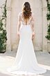 Jovani JB42297 Cutaway Train Square Neck Bridal Dress