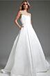 Jovani JB42346 Button Back Strapless Wedding Dress