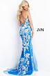 Jovani 06660 Tie Back Embroidered Dress