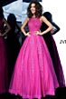 Jovani 59046 Embroidered A-line Formal Gown