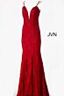 Jovani JVN66971 Strappy Cutout Back Formal Dress