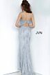Jovani JVN66971 Strappy Cutout Back Formal Dress