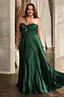 LaDivine 7496 Knot Bodice Strapless Sweetheart Dress