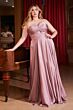 LaDivine 7496 Knot Bodice Strapless Sweetheart Dress