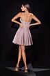 LaDivine KV1152 Scoop Neck Spaghetti Strap A-Line Dress