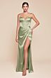 LaDivine 7495 Drape Skirt Corset Bodice Dress