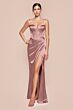 LaDivine 7495 Drape Skirt Corset Bodice Dress