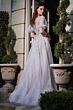 LaDivine Dress B707 Embellished Puff Sleeve Mother Of The Bride Gown