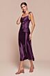 LaDivine BD103 Cowl Neck Bow-Tie Strap Dress